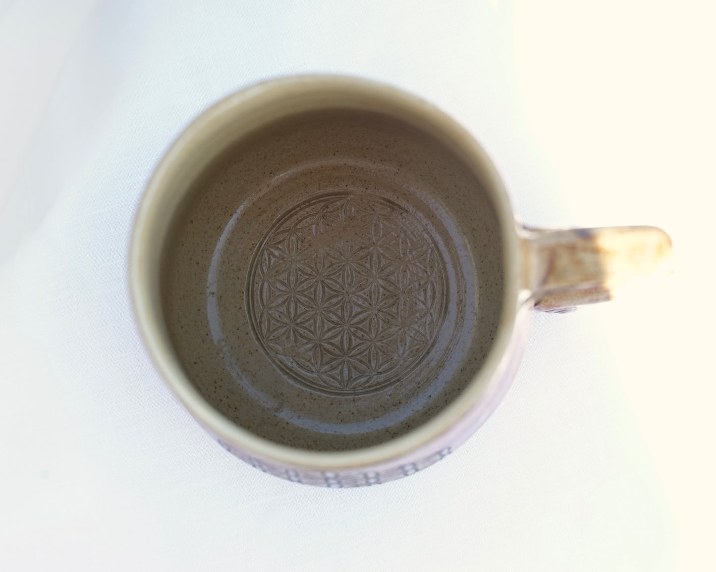 Tasse antik Blume des Lebens