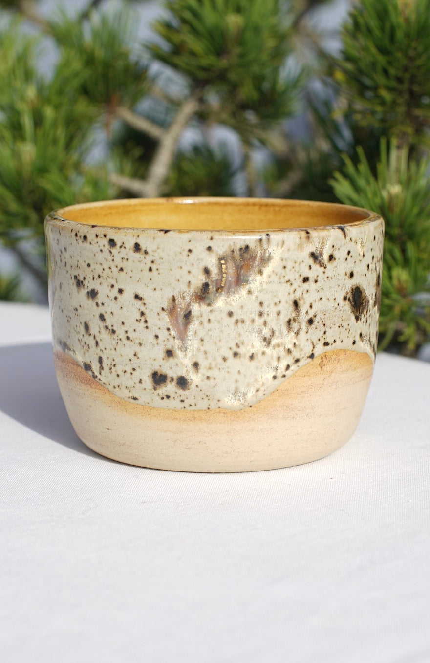 Becher Kakaozeremonie mit Metatrons Würfel 24 Karat Gold (2)