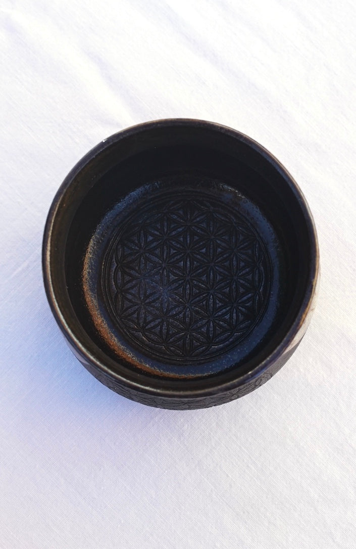 Becher Kakao - Blume des Lebens