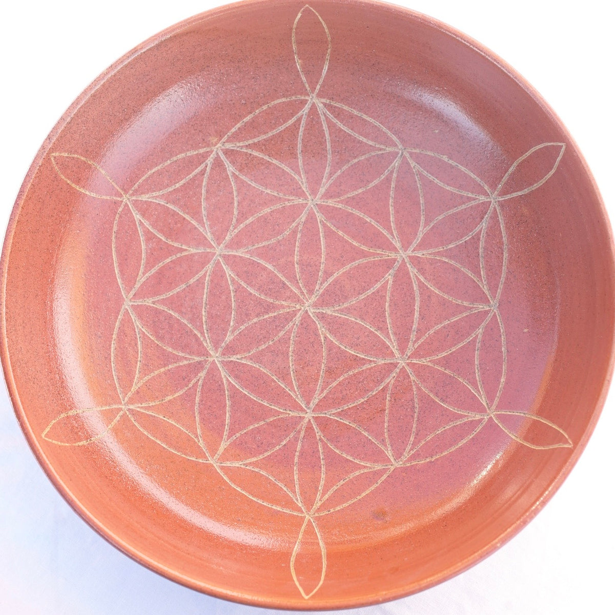 tiefer Teller / Bowl Blume des Lebens