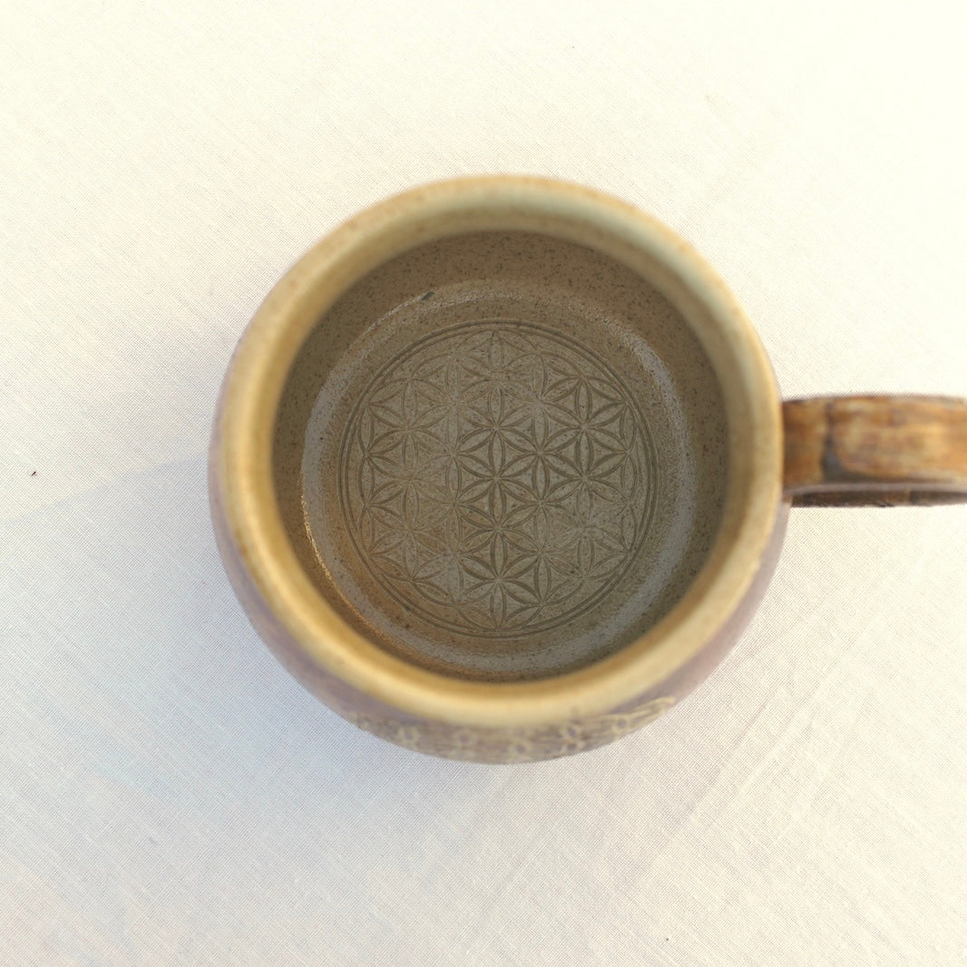 Cup of healing earth Flower of Life