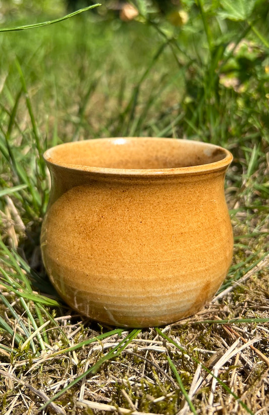 Becher Schmetterling 24 Karat Gold