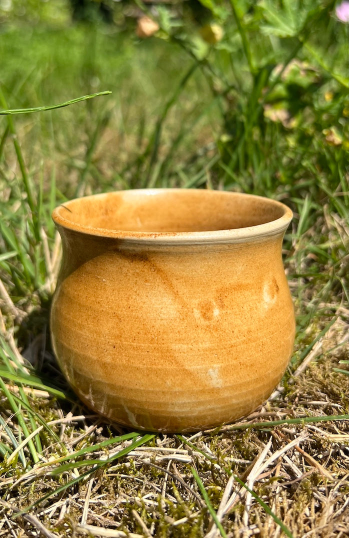 Becher Schmetterling 24 Karat Gold