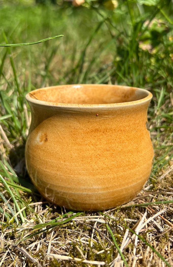 Becher Schmetterling 24 Karat Gold