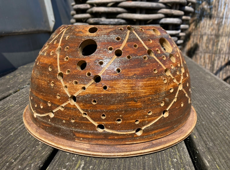 Tea light dome healing earth