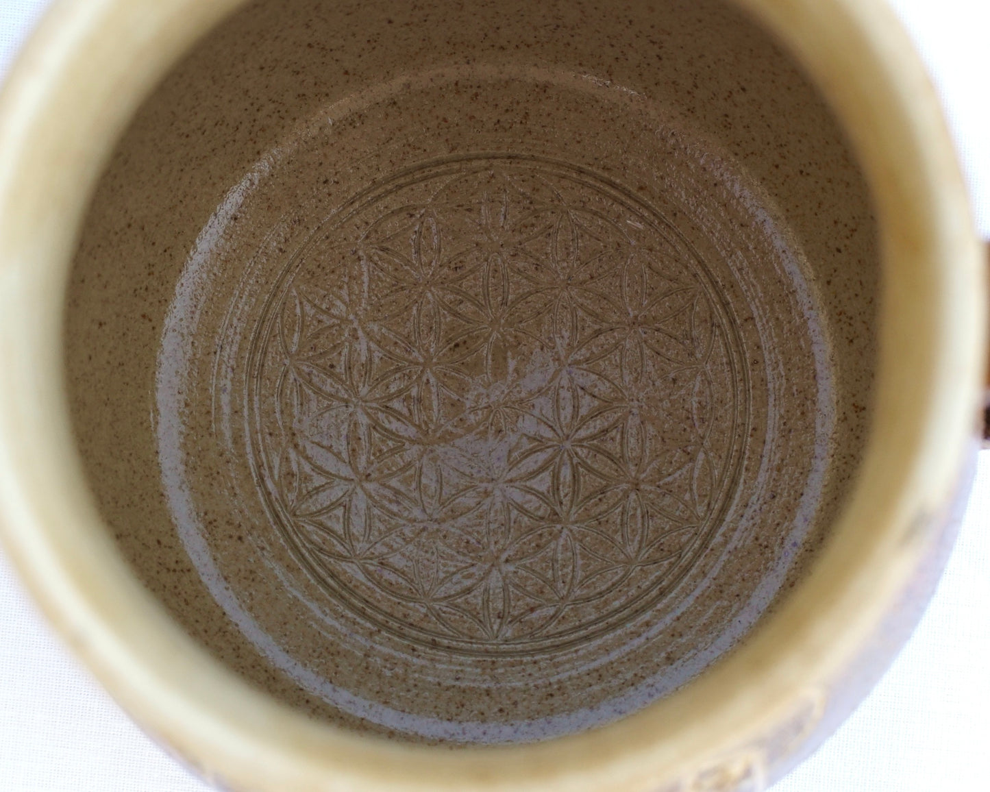 Cup of healing clay Metatron's cube