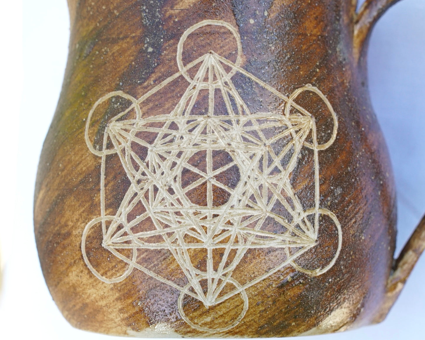 Cup of healing clay Metatron's cube