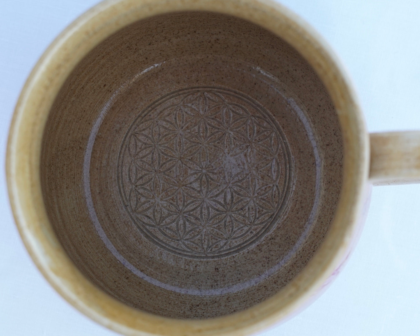 Tasse Kolibri mit Echtgold