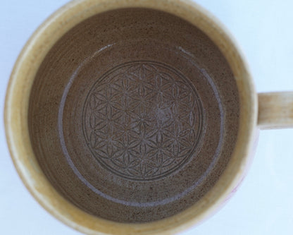 Tasse Colibri avec or véritable