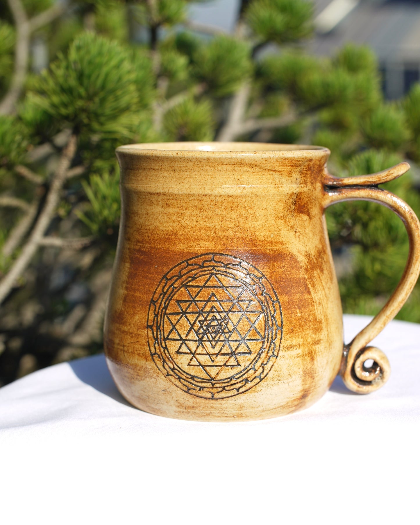 Tasse Sri Yantra antik