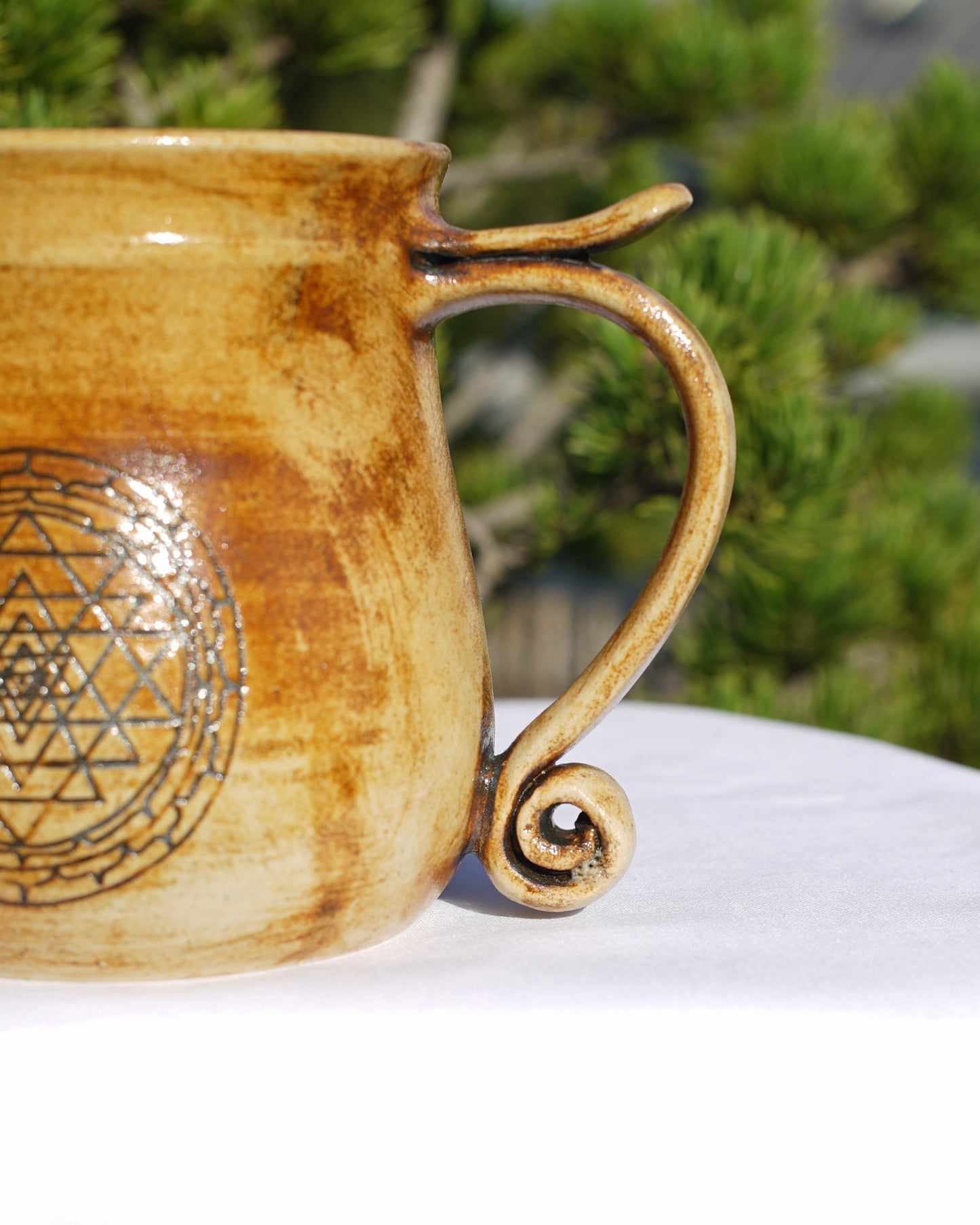 Tasse Sri Yantra antik