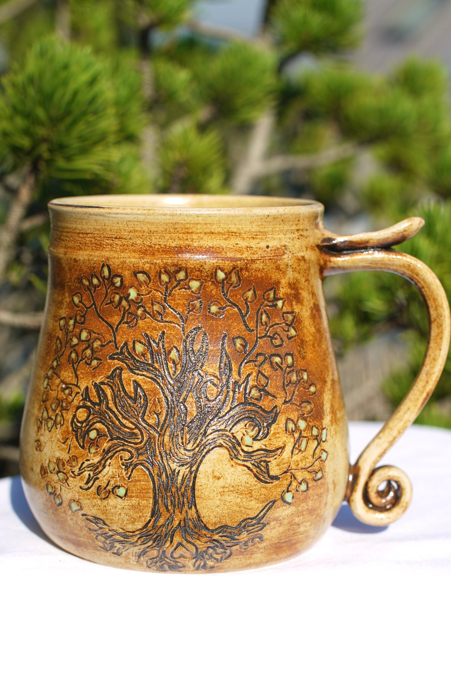 Tasse Lebensbaum antik