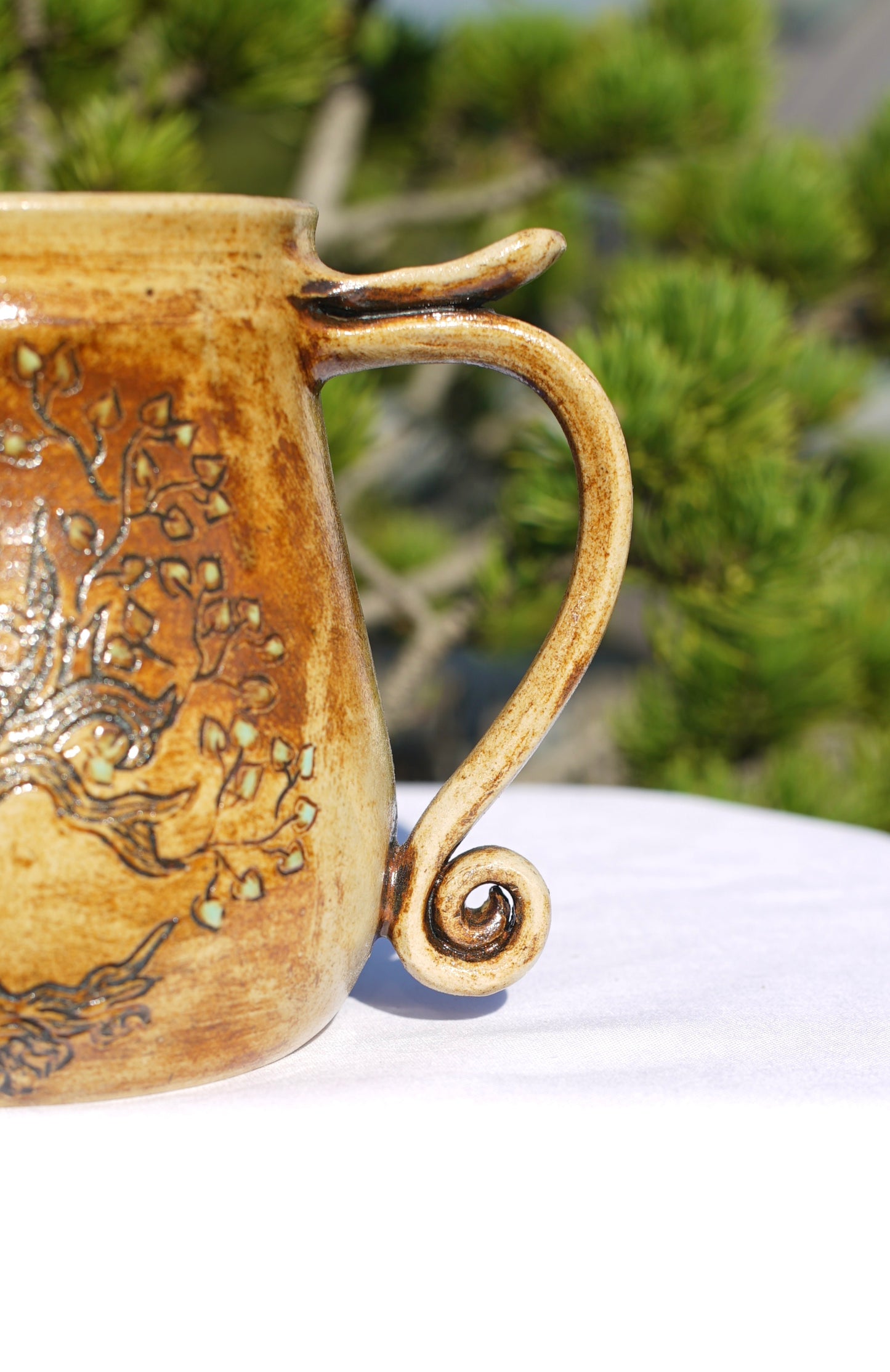 Tasse Lebensbaum antik