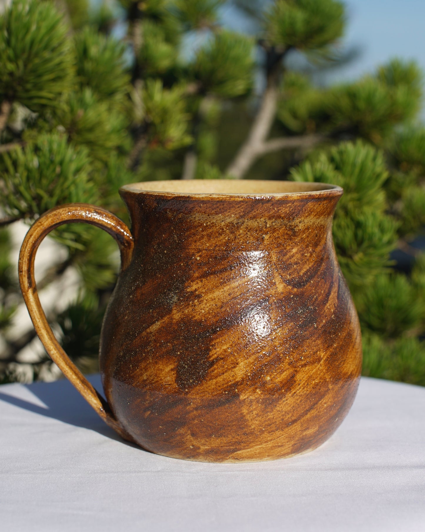 Cup of Venus flower with healing clay