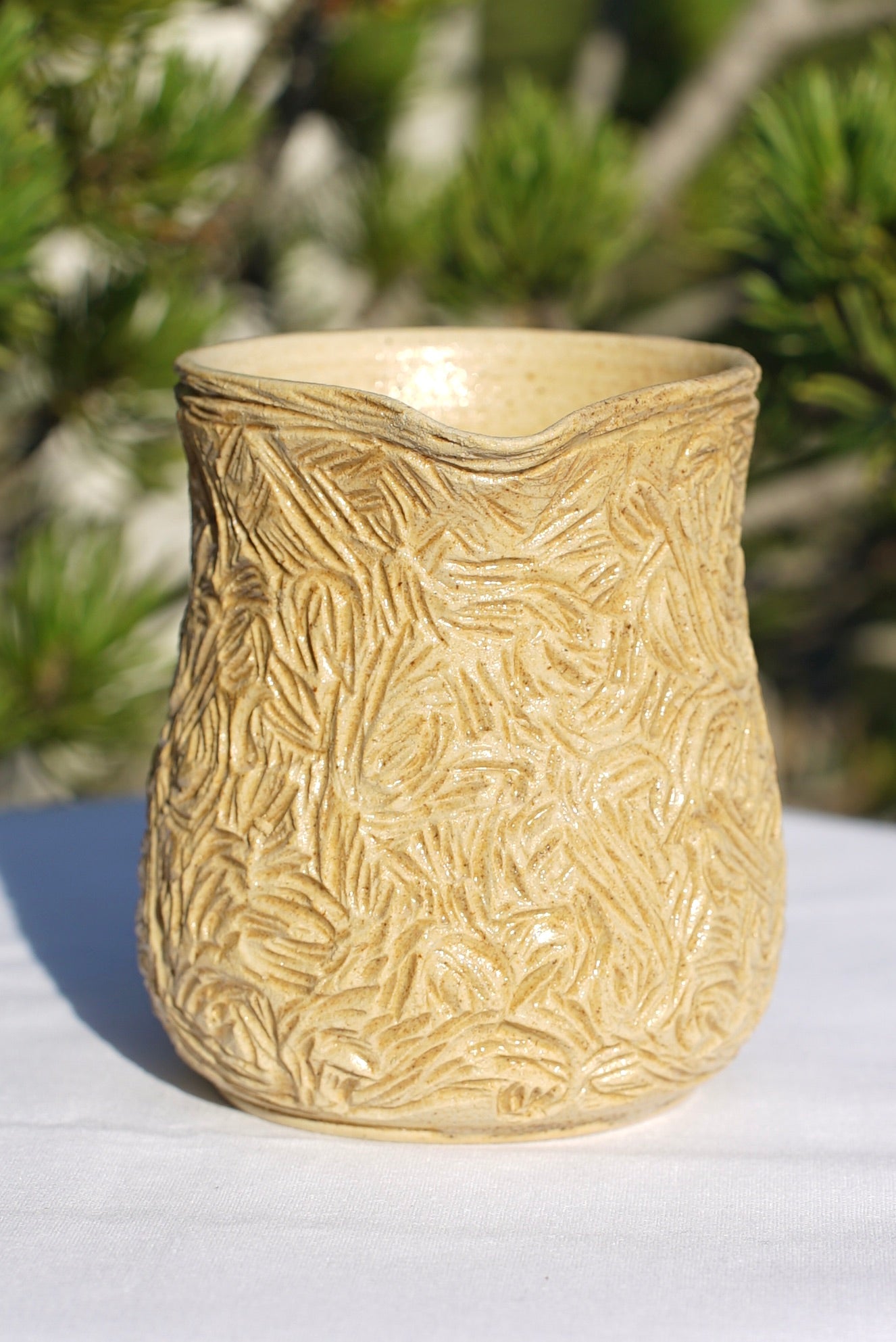 Kännchen aus Agnihotra-Keramik