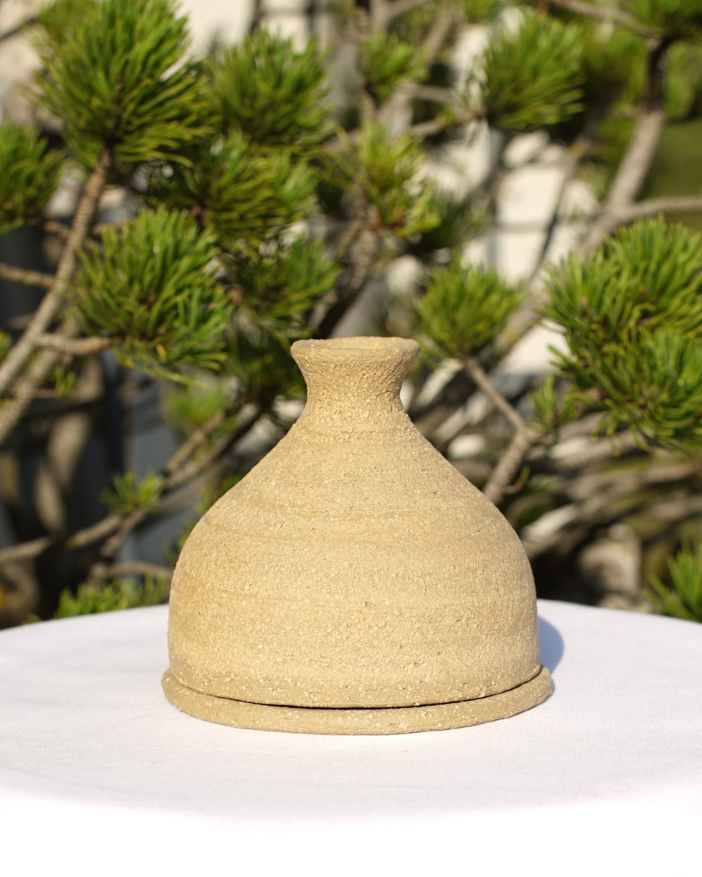 Räucherkegelhalter Sand