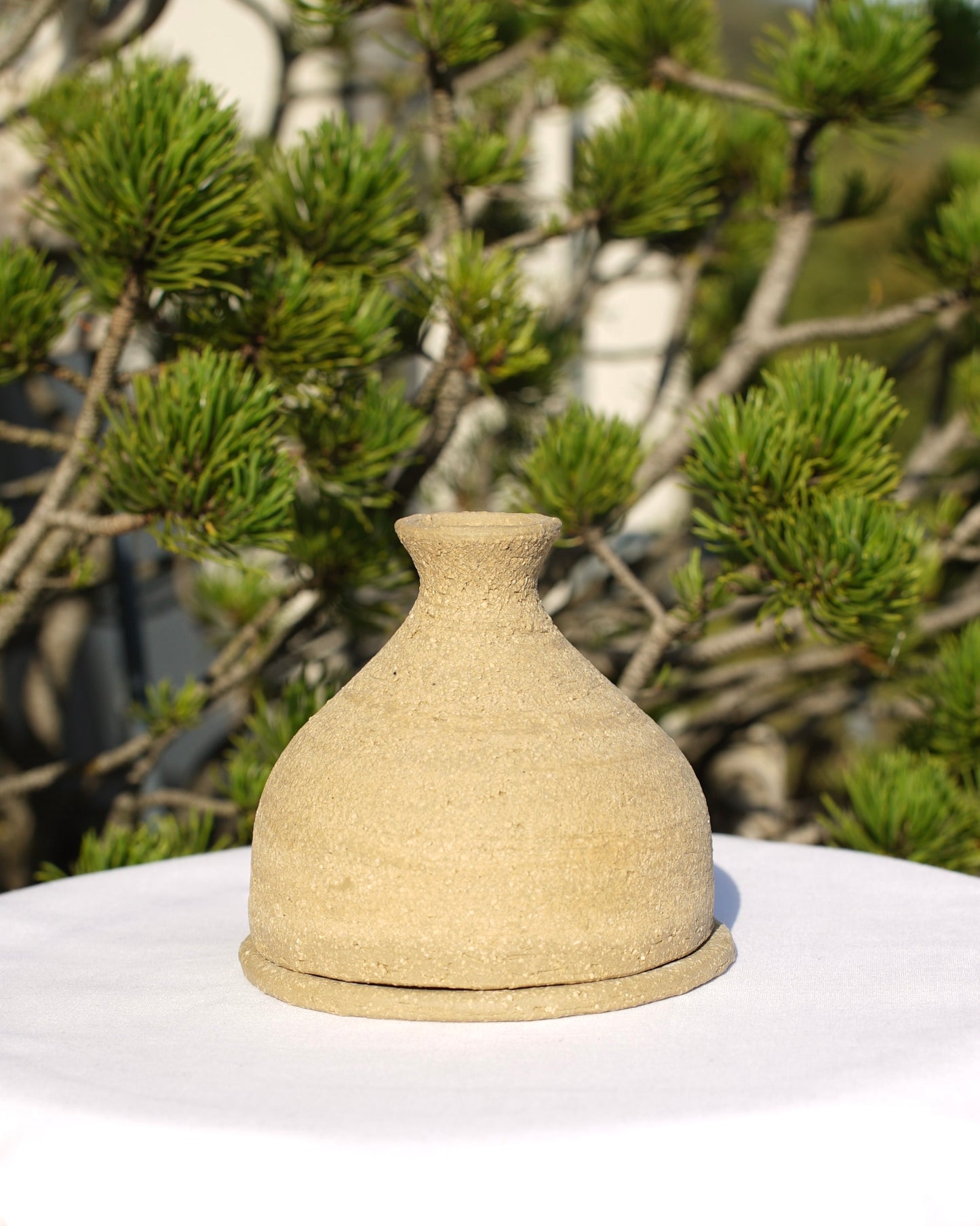 Räucherkegelhalter Sand