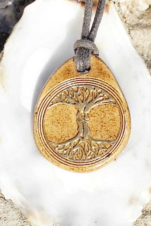 Amulett Lebensbaum Echtgold