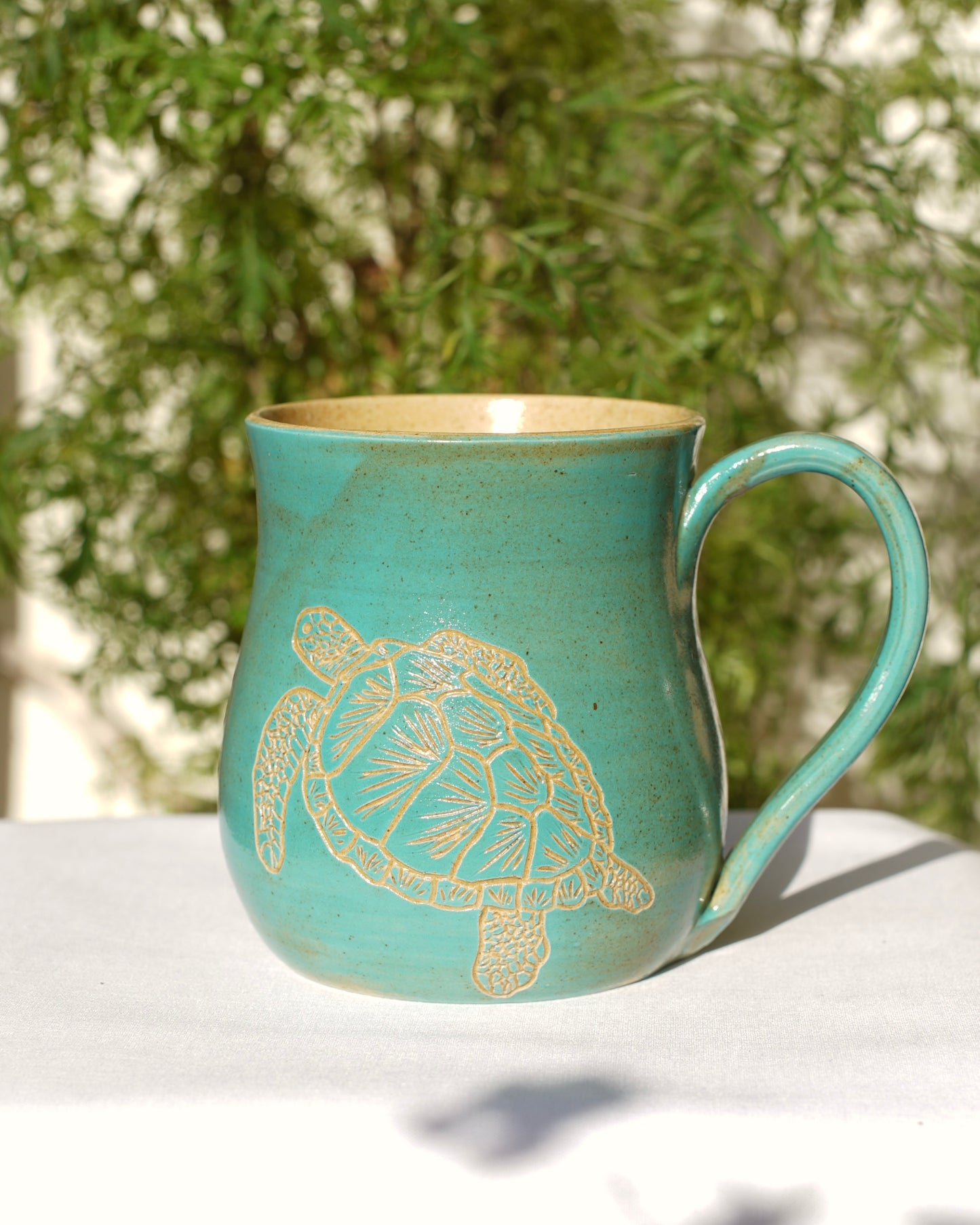 Sea turtle mug