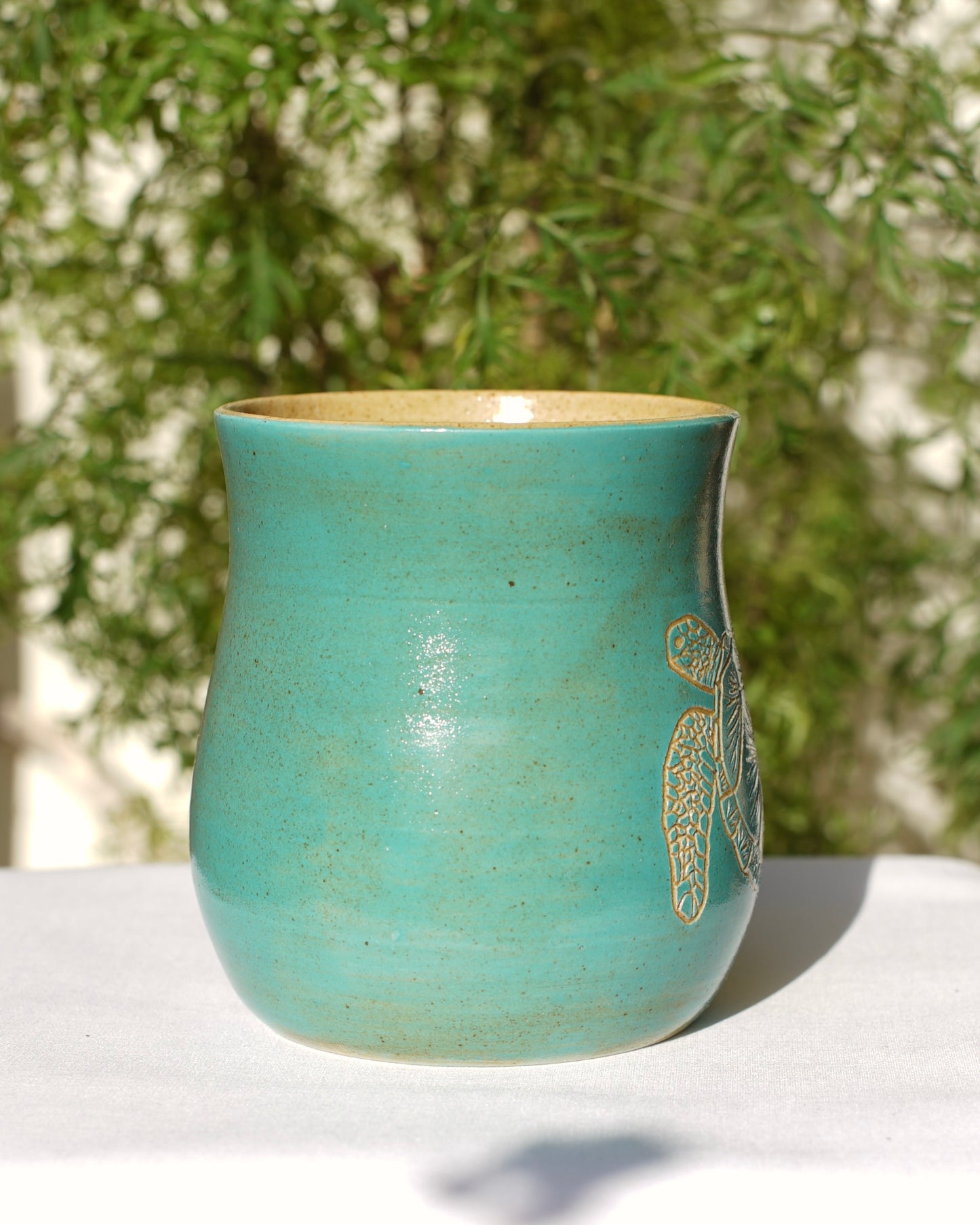 Sea turtle mug