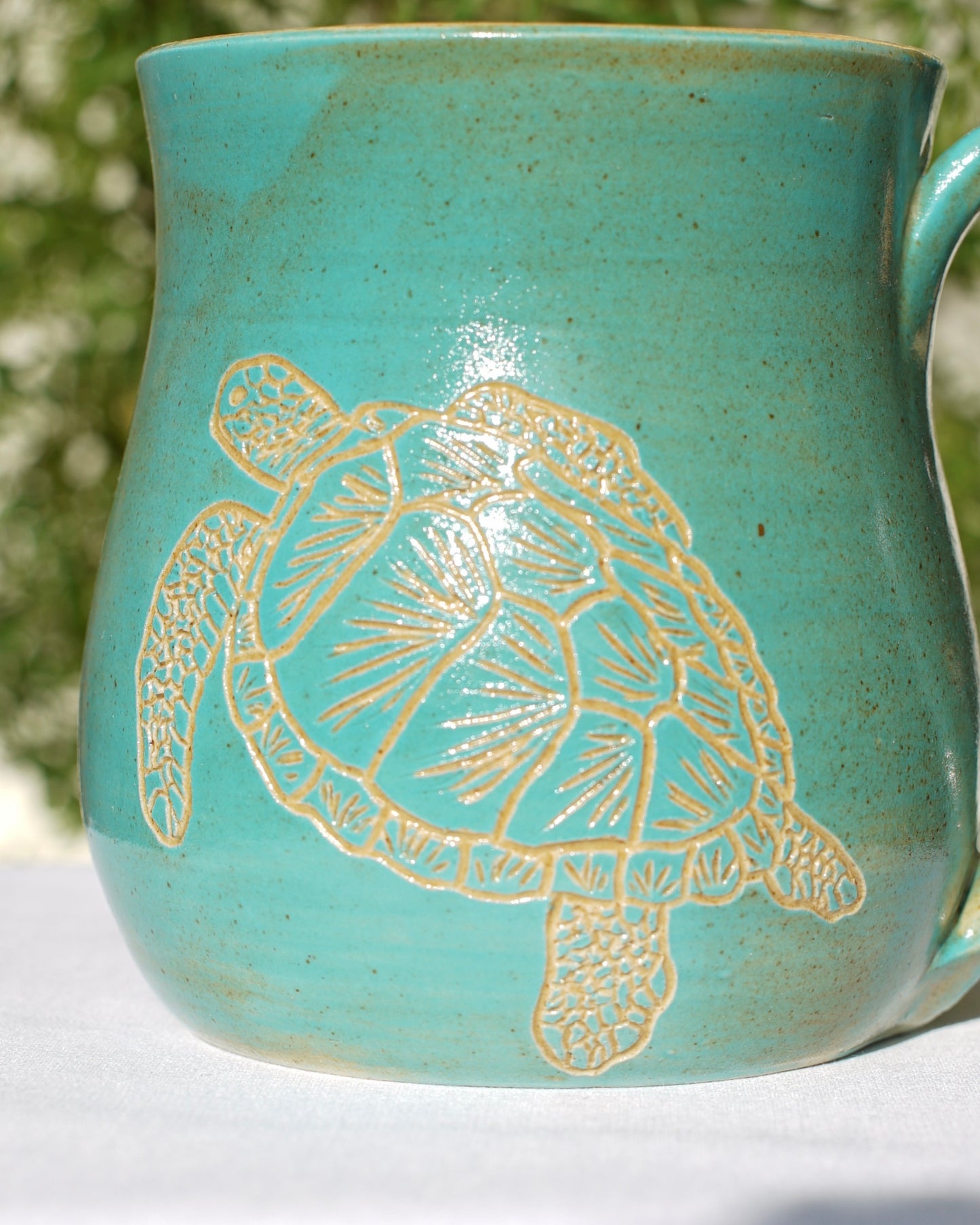 Sea turtle mug