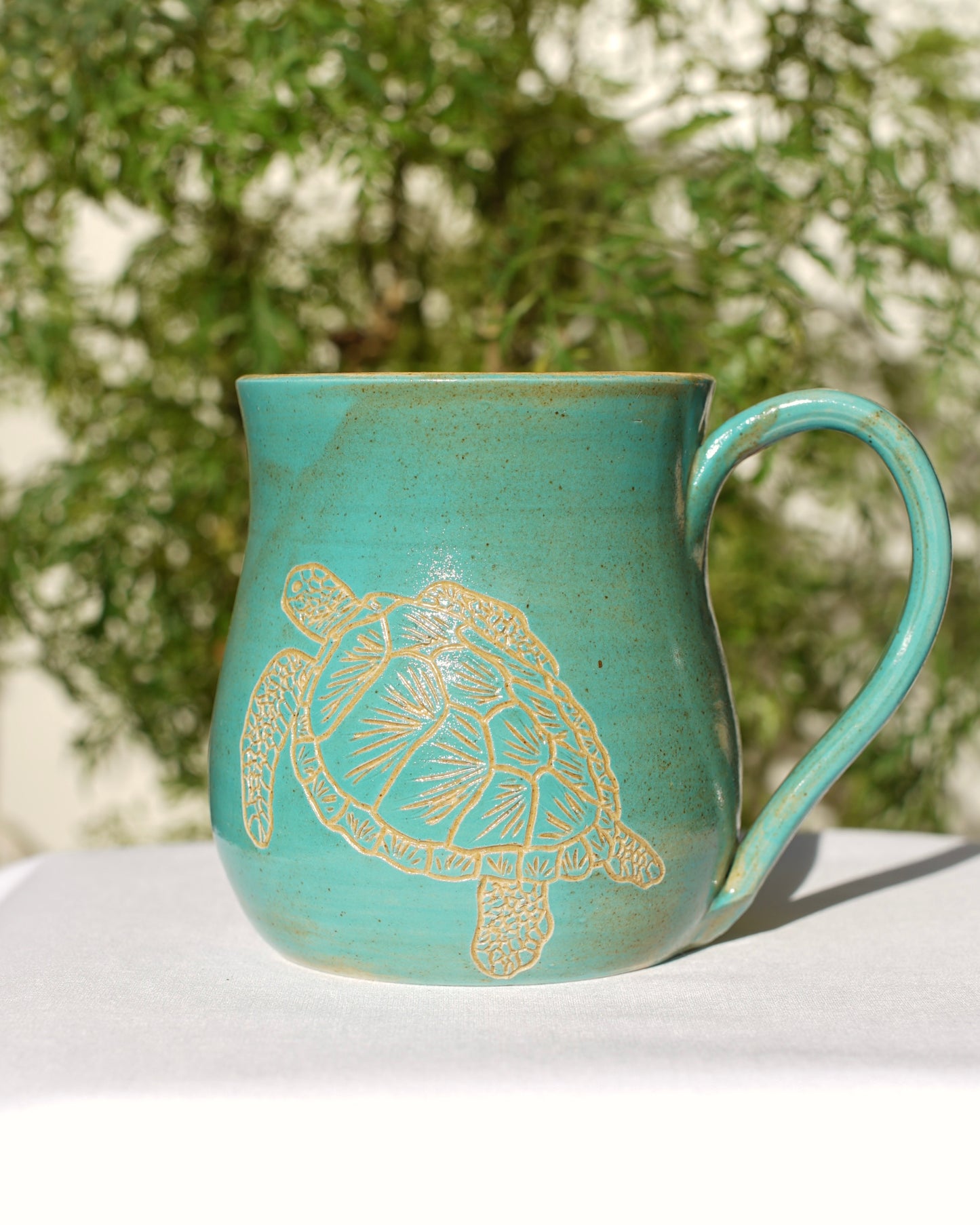 Sea turtle mug