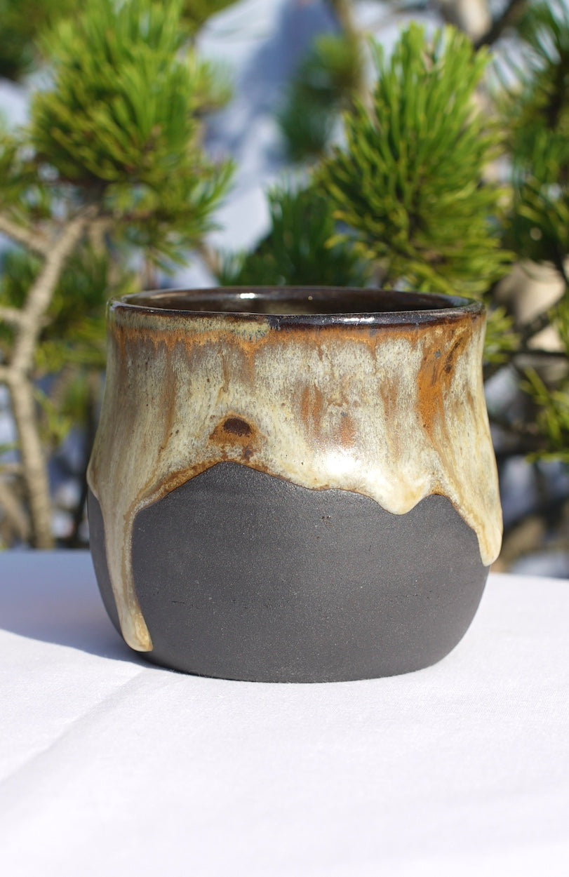 Mug cocoa ceremony with Sri Yantra
