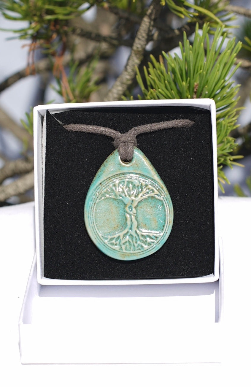 Amulett Jade Lebensbaum
