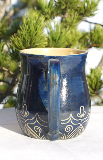Tasse Mandala bleue