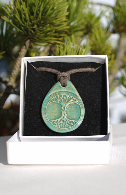 Amulette en jade Arbre de vie