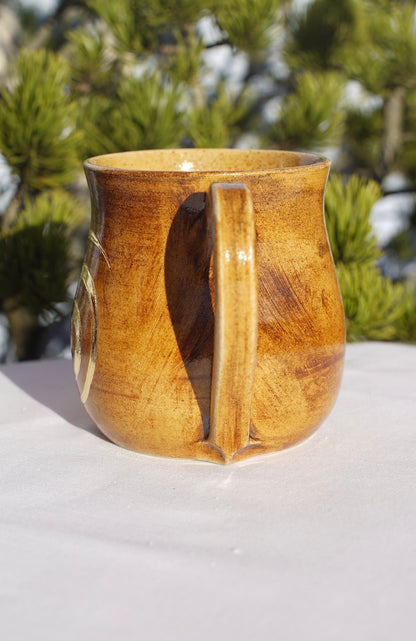 Tasse spirale or
