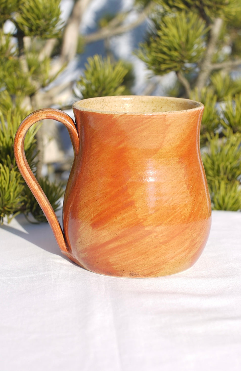 Flower of life cup cinnamon