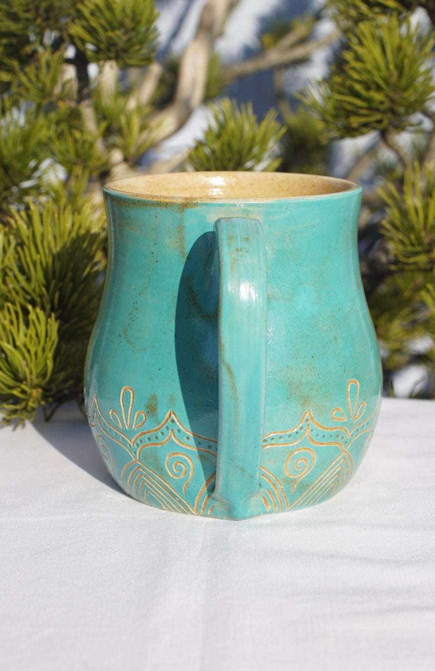 Tasse Mandala Jade