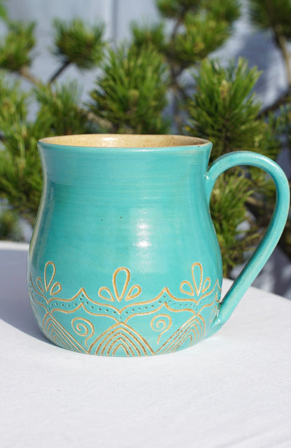 Tasse Mandala Jade