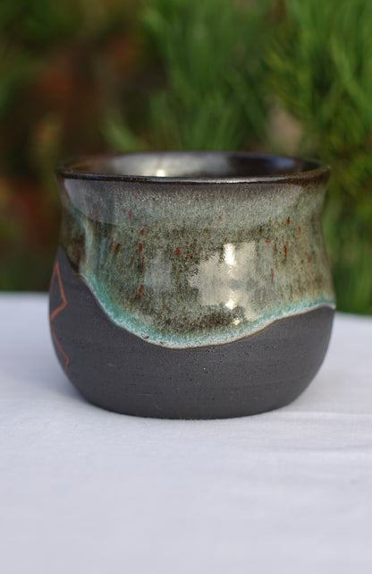 Becher Berkana-Rune