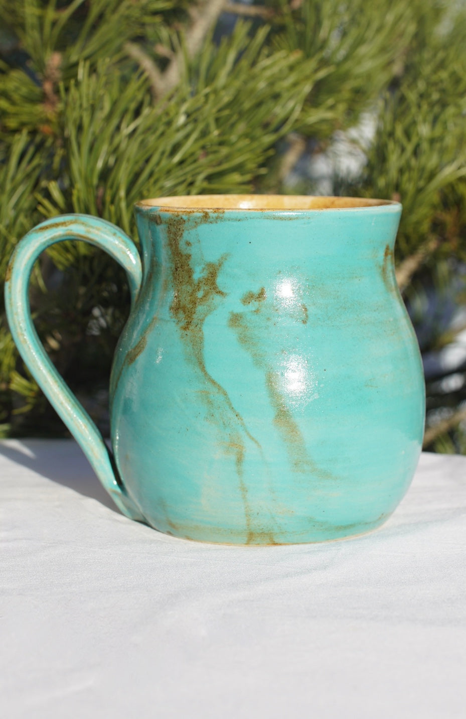 Tasse Jade Spirale or 24 carats