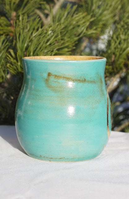 Tasse Jade Spirale 24 Karat Gold