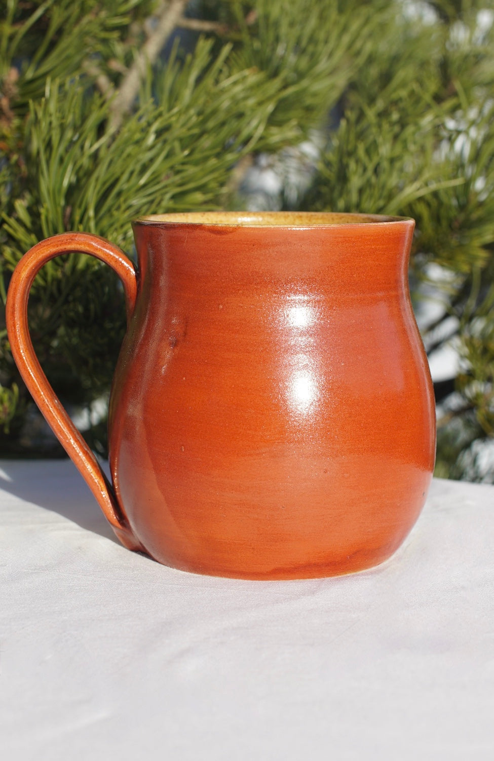 Tasse zimt Spirale 24 Karat Gold