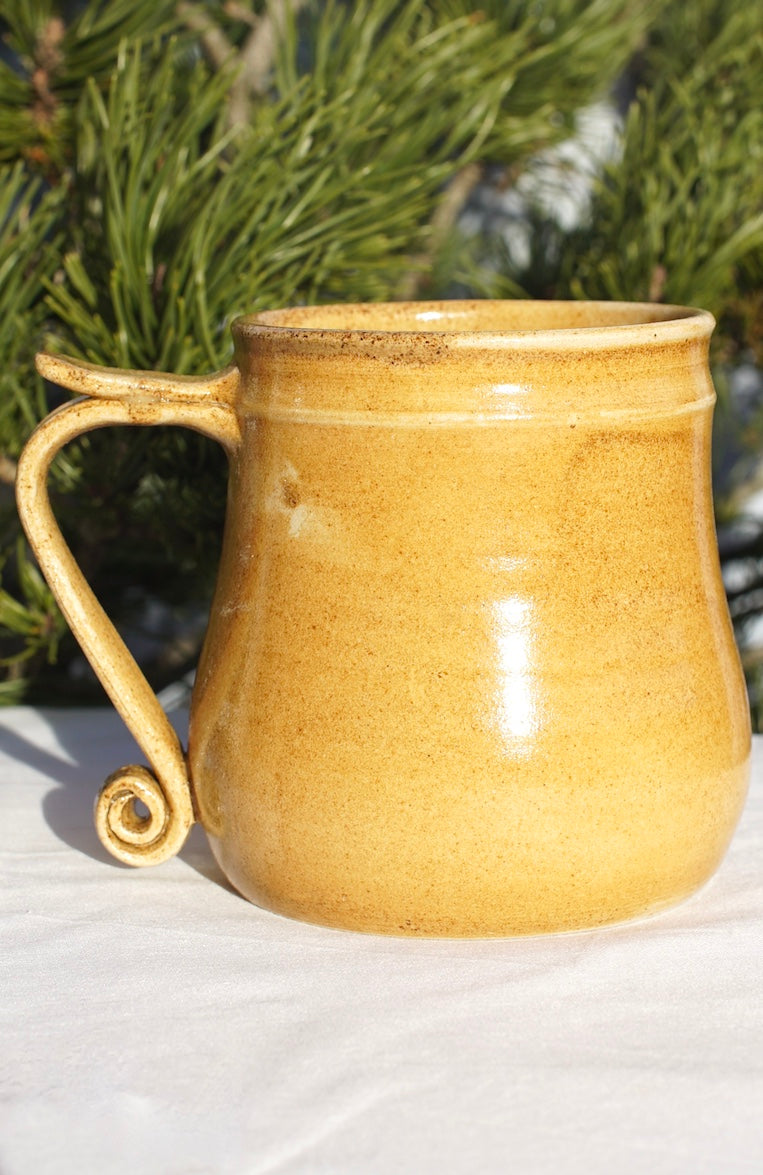 Tasse Arbre de vie antique avec terre médicinale et or