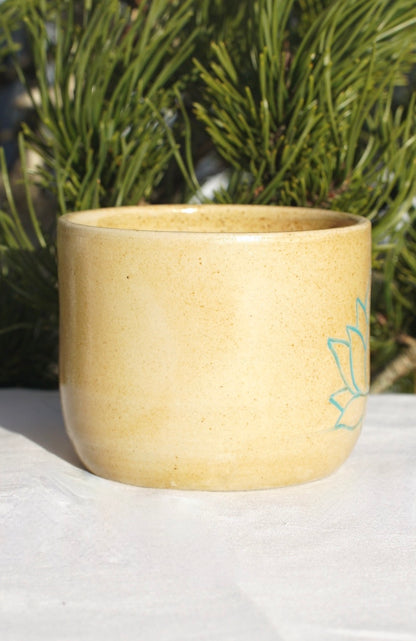 Becher Lotus jade