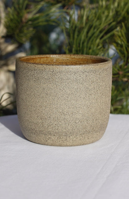 Gobelet gris Fleur de vie
