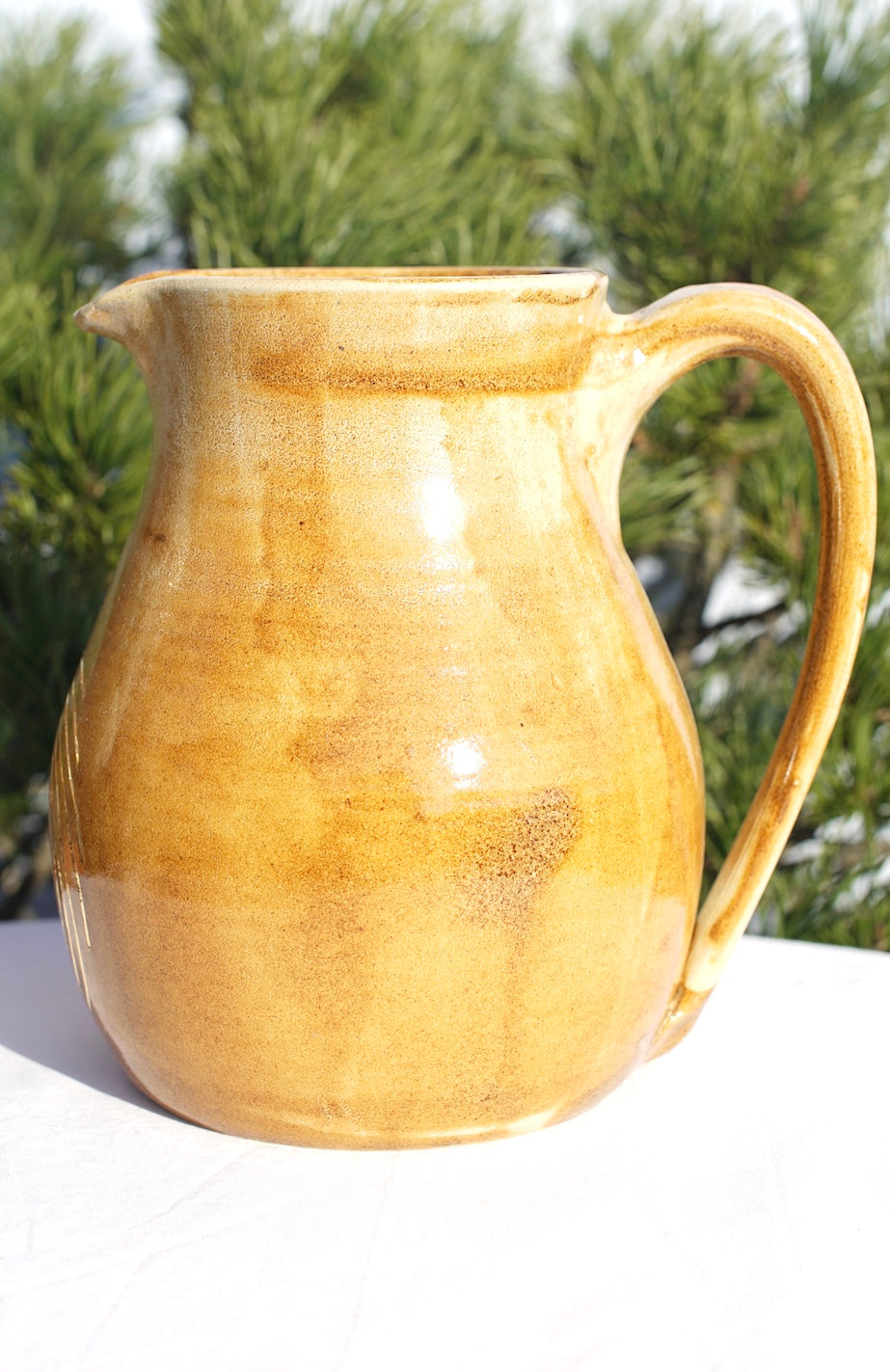 Cruche spirale or 24 carats