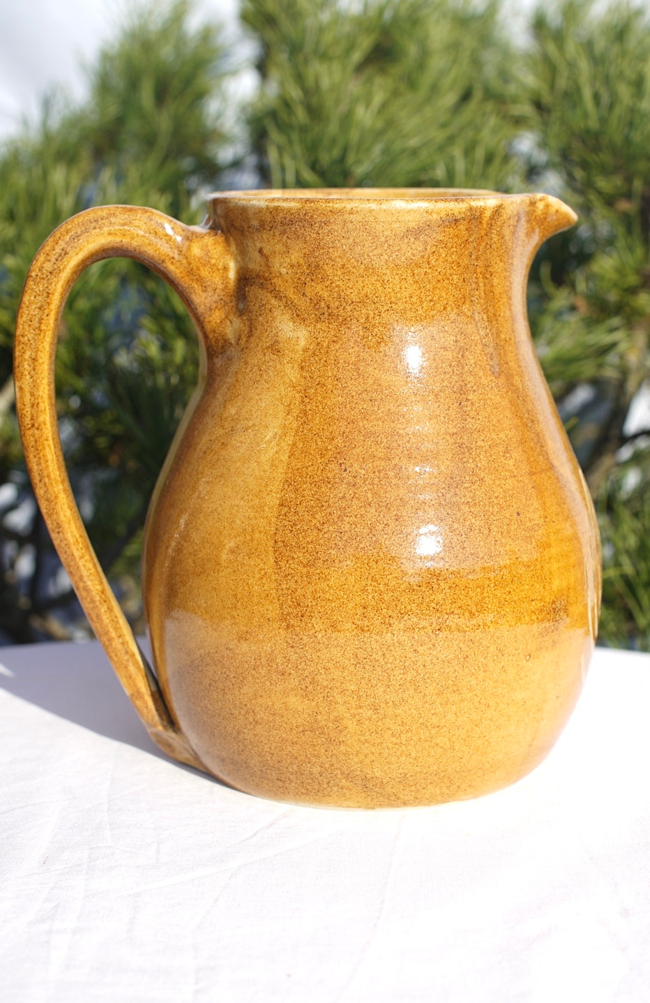 Cruche spirale or 24 carats