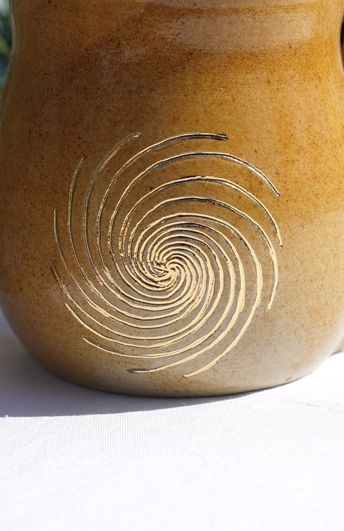 Tasse Spirale 24 Karat Gold