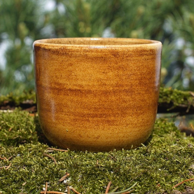 Becher Wunjo mit Birke in 24 Karat Gold