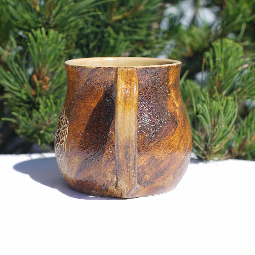 Cup of healing earth Flower of Life