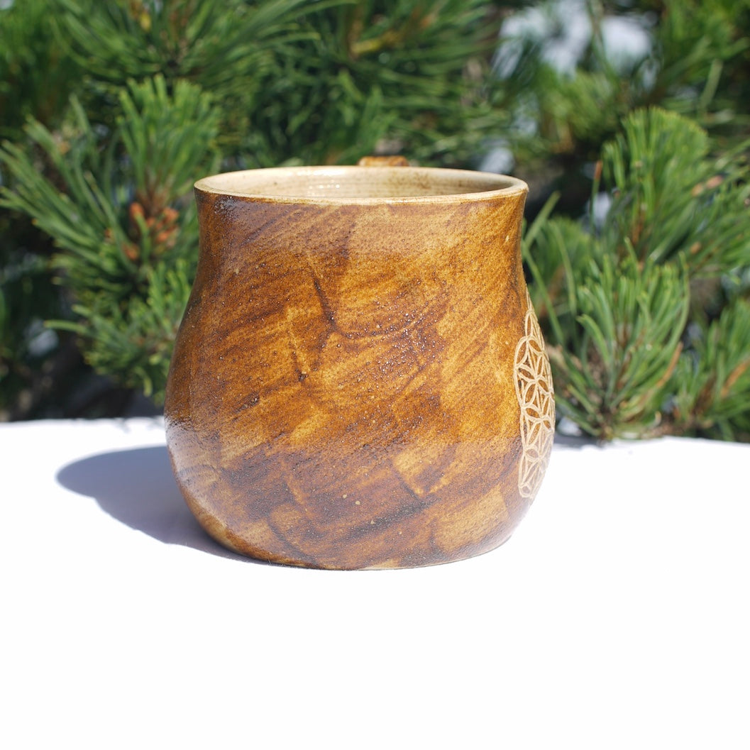 Cup of healing earth Flower of Life