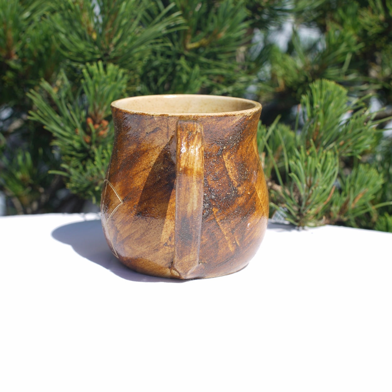 Cup of Venus flower with healing clay