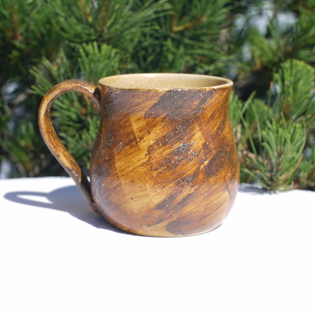 Cup of Venus flower with healing clay