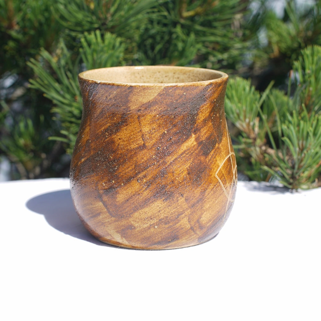 Cup of Venus flower with healing clay